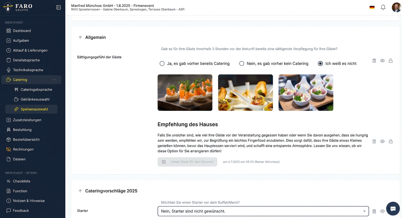 beevent Bestuhlungsplanung – 3D-Ansichten der Räume