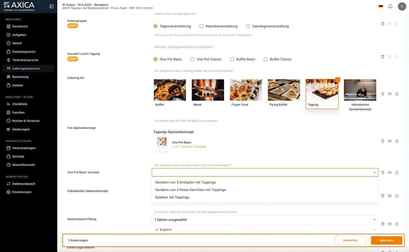 beevent Technikabsprache – Corporate Events